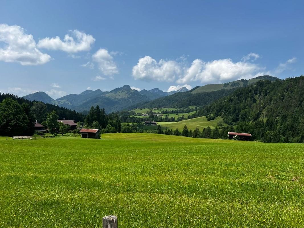 Almwiese in Reit im Winkl – Ausgangspunkt des Glückssteiger Intensiv-Programms